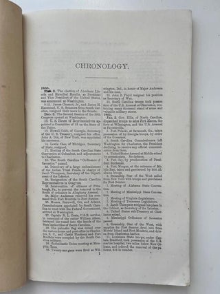 Chronological Record of the American Civil War, Giving Every Event in the Order of Its Occurrence... (4/9)
