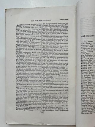 Chronological Record of the American Civil War, Giving Every Event in the Order of Its Occurrence... (5/9)