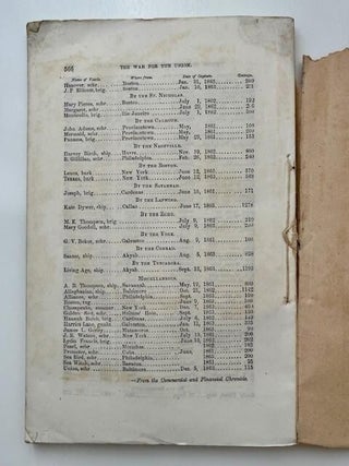 Chronological Record of the American Civil War, Giving Every Event in the Order of Its Occurrence... (7/9)