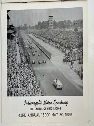 Trenton Speedway Pictorial Souvenir Program, 100-Mile National Championship Race (8/11)