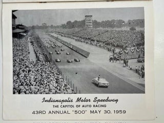 Trenton Speedway Pictorial Souvenir Program, 100-Mile National Championship Race (8/11)
