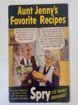 Item #1033 Aunt Jenny's Favorite Recipes