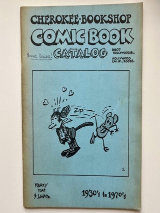 Item #1037 Cherokee Bookshop Comic Book Catalog, 1930s to 1970s
