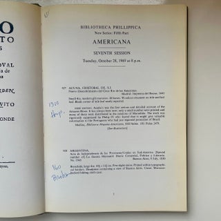 Bibliotheca Phillippica: Catalogue of the Celebrated Collection of Manuscripts Formed by Sir... (7/15)