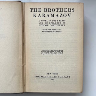 The Brothers Karamazov (4/8)