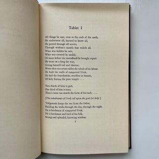 Gilgamesh, Epic of Old Babylonia: A Rendering in Free Rhythms (5/5)