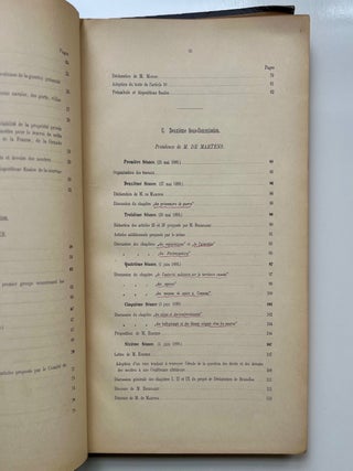 Conférence Internationale de la Paix, La Haye 18 mai-29 juillet 1899. Troisième Partie... (5/15)