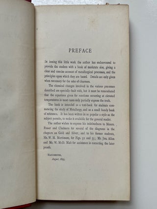 Metallurgy: An Elementary Textbook (6/16)