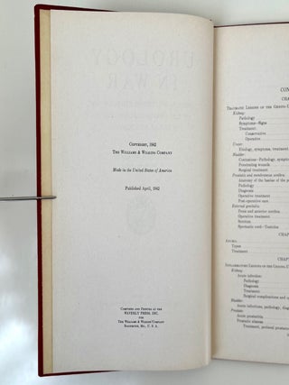 Urology in War: Wounds and Other Emergencies of the Genito-Urinary Organs Surgical and Medical (5/18)