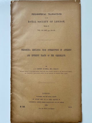 Two Offprints from the Philosophical Transactions of the Royal Society of London Regarding the... (10/16)
