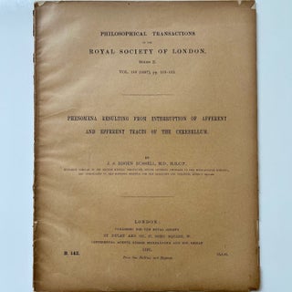 Two Offprints from the Philosophical Transactions of the Royal Society of London Regarding the... (10/16)