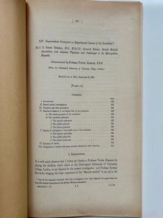 Two Offprints from the Philosophical Transactions of the Royal Society of London Regarding the... (3/16)