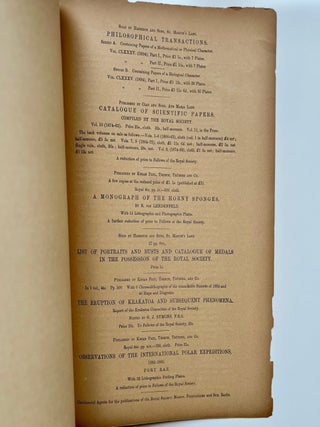 Two Offprints from the Philosophical Transactions of the Royal Society of London Regarding the... (8/16)