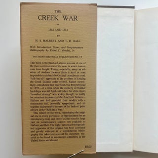 The Creek War of 1813 and 1814 (3/24)