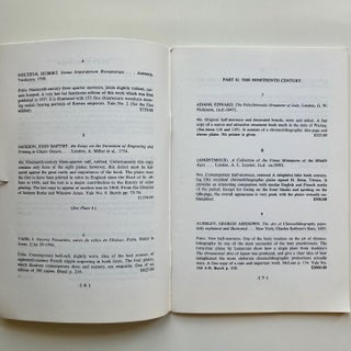 Color Printing in the Nineteenth Century, Catalogue 58 (4/11)