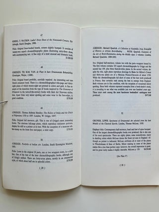 Color Printing in the Nineteenth Century, Catalogue 58 (5/11)