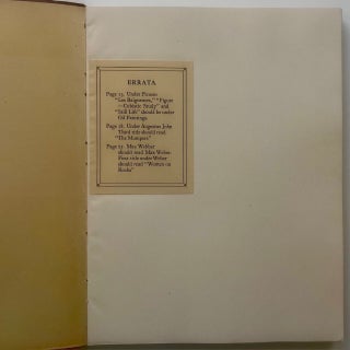 The John Quinn Collection of Paintings, Water Colors, Drawings & Sculpture (2/20)