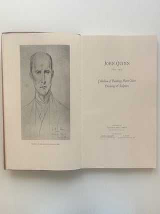 The John Quinn Collection of Paintings, Water Colors, Drawings & Sculpture (3/20)