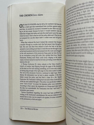 The Missouri Review Vol. 22, No. 1 (Spring 1999 (14/17)