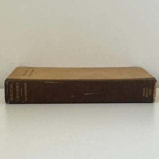 Biblical Libraries: A Sketch of Library History from 3400 B.C. to A.D. 150 (16/19)