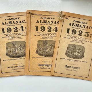 Three Farmers' Almanacs from Maine (1/13)