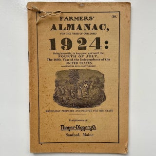 Three Farmers' Almanacs from Maine (6/13)