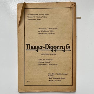 Three Farmers' Almanacs from Maine (9/13)